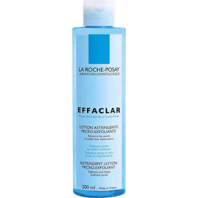 La Roche Posay Effaclar Απολεπιστικό & Καθαριστικό Προσώπου σε Lotion για Λιπαρές Επιδερμίδες Στυπτική Μικρο-Απολέπιση 200ml