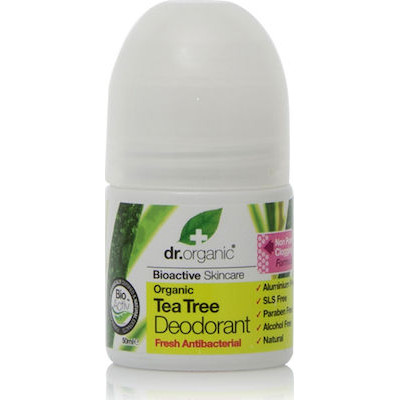 DR.ORGANIC TEA TREE DEODORANT 50ML