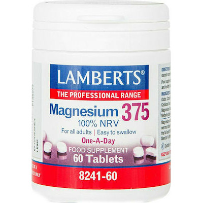 LAMBERTS MAGNESIUM 375 60TABS