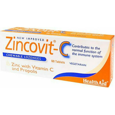 HEALTH AID ZINCOVIT C 60TAB  BLISTER
