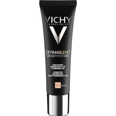VICHY DERMABLEND 3D MAKE-UP 25 NUDE 30ML