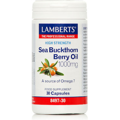 LAMBERTS SEA BUCKTHORN BERRY OIL 1000MG 30 CAPS
