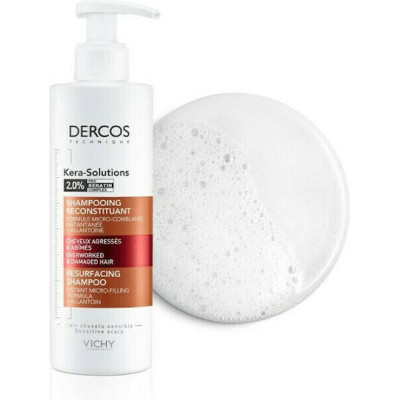 VICHY DERCOS Kera-Solutions Resurfacing Σαμπουάν για Ξηρά Μαλλιά 250ml