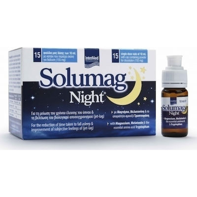 INTERMED SOLUMAG NIGHT 15VIALS X 10ML