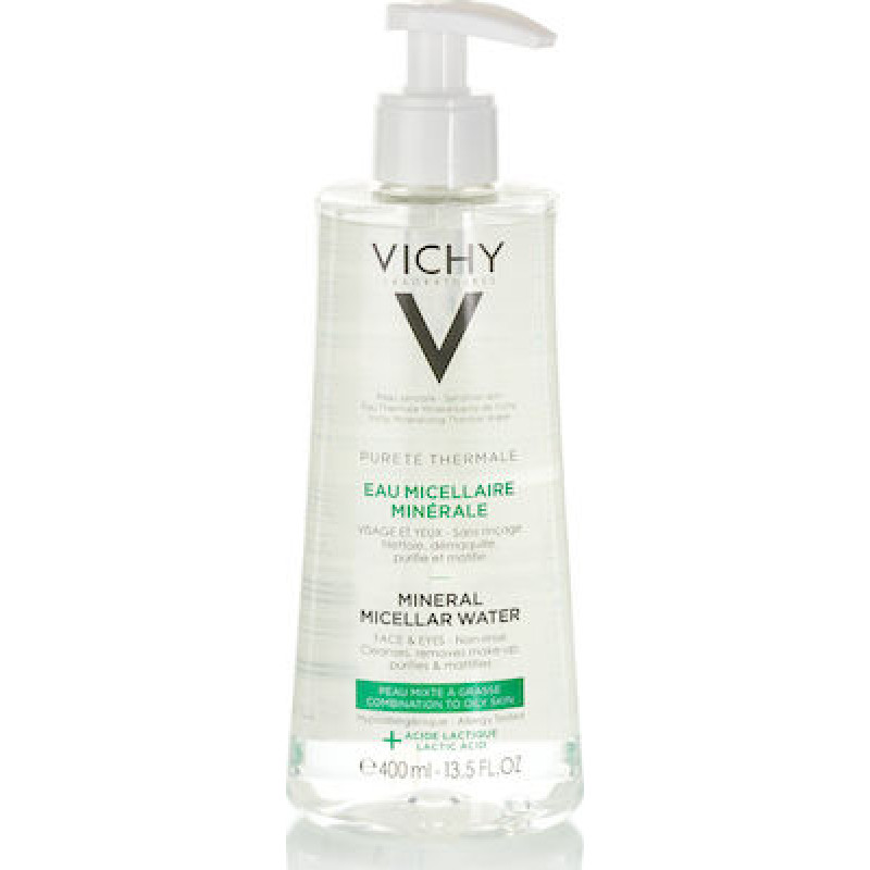 VICHY PURETE THERMALE MINERAL MICELLAR WATER COMBINATION TO OILY SKIN 400ML