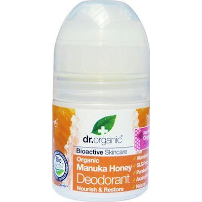 DR.ORGANIC MANUKA HONEY DEODORANT 50ML