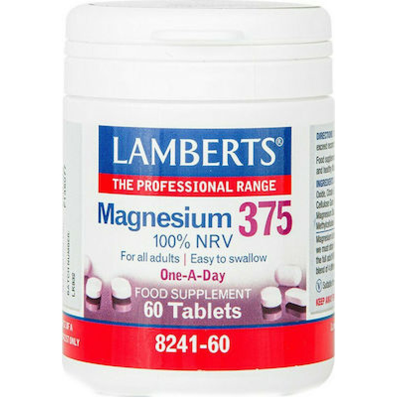 LAMBERTS MAGNESIUM 375 60TABS