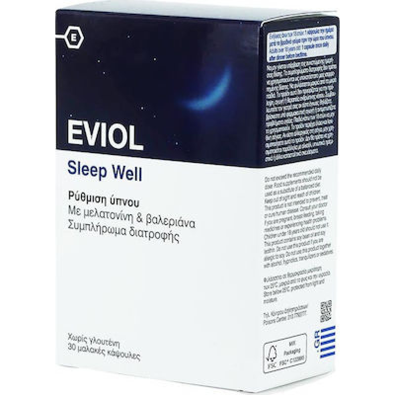 EVIOL SLEEP WELL 30 SOFT CAPS