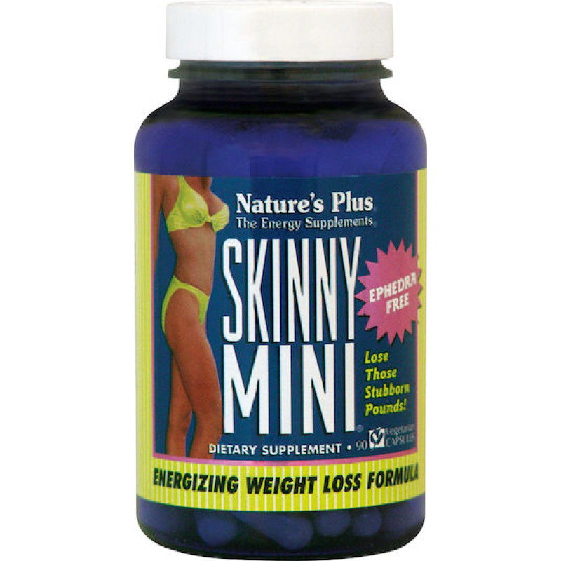 Nature's Plus Skinny Mini Ειδικό Συμπλήρωμα Διατροφής 90 φυτικές κάψουλες