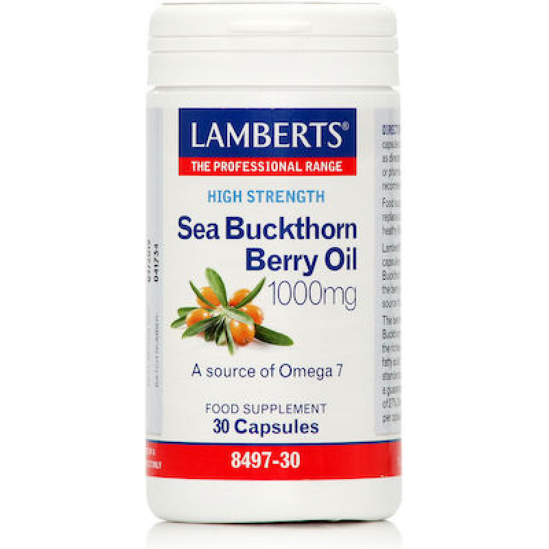 LAMBERTS SEA BUCKTHORN BERRY OIL 1000MG 30 CAPS