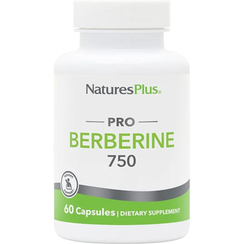 Nature's Plus Pro Berberine 750mg 60 κάψουλες