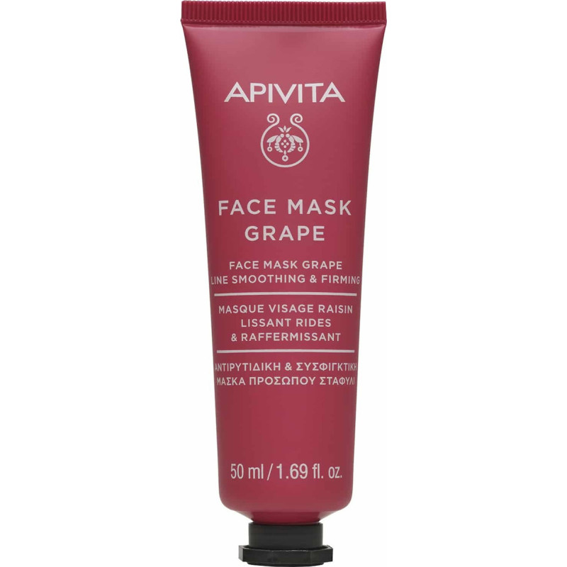APIVITA FACE MASK WITH GRAPE 50ML