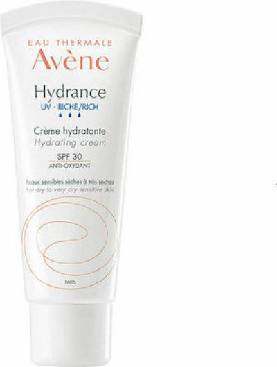 Avene Hydrance UV Rich Ενυδατική Κρέμα Προσώπου Ημέρας με SPF30 για Ξηρές Επιδερμίδες 40ml