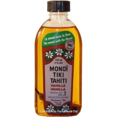 MONOI TIKI VANILLE ROUGE SPF3 120ML