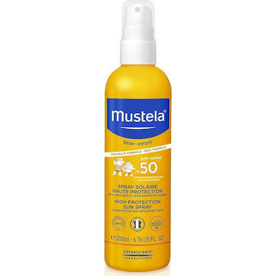 MUSTELA  BEBE Spray Solaire SPF50 - 200ml