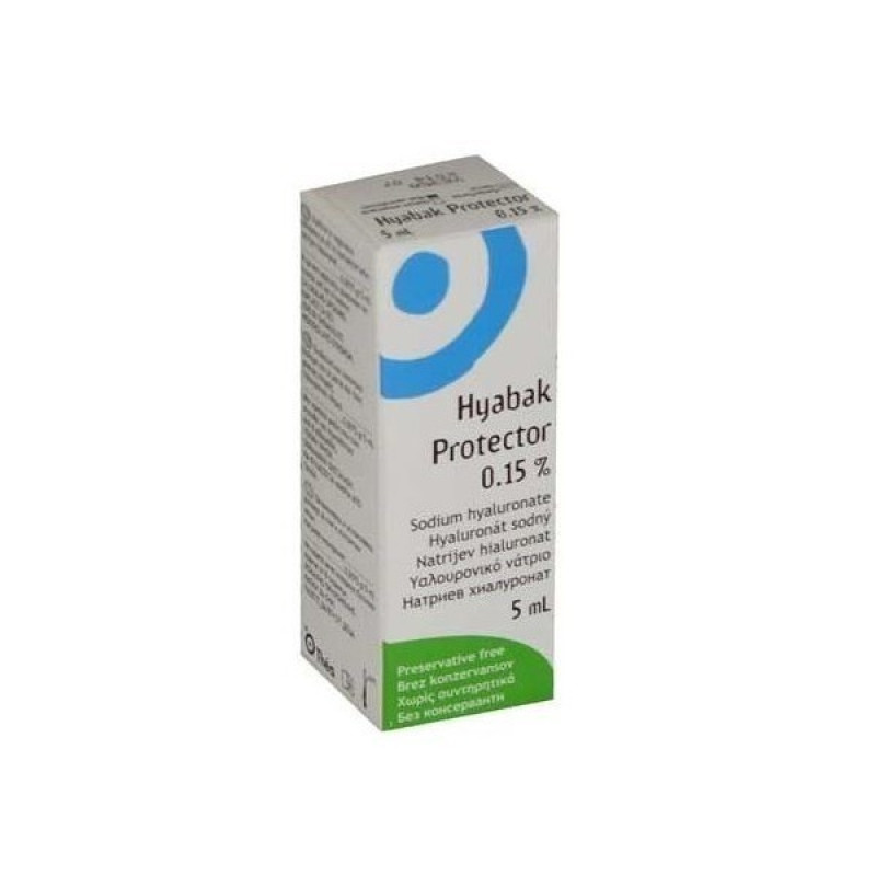 HYABAK 0.15% EYE SOLUTION 5ML