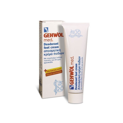 GEHWOL MED DEODORANT FOOT CREAM ΑΠΟΣΜΗΤΙΚΗ ΚΡΕΜΑ ΠΟΔΙΩΝ 75ML