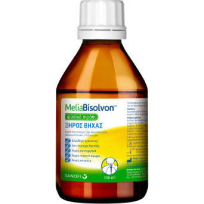 MELIABISOLVON ΦΥΣΙΚΟ ΣΙΡΟΠΙ ΓΙΑ ΞΗΡΟ ΒΗΧΑ 100ML