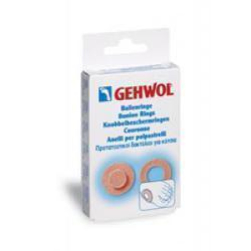 GEHWOL BUNION RINGS ΠΡΟΣΤΑΤΕΥΤΙΚΟΙ ΔΑΚΤΥΛΙΟΙ ΓΙΑ ΚΟΤΣΙΑ 6τμχ