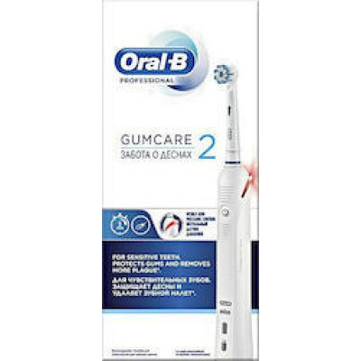 ORAL-B PROFESSIONAL GUMCARE 2 ΗΛΕΚΤΡΙΚΗ ΟΔΟΝΤΟΒΟΥΡΤΣΑ 1ΤΜΧ