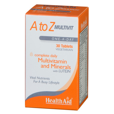 HEALTH AID A TO Z MULTIVIT 30TAB
