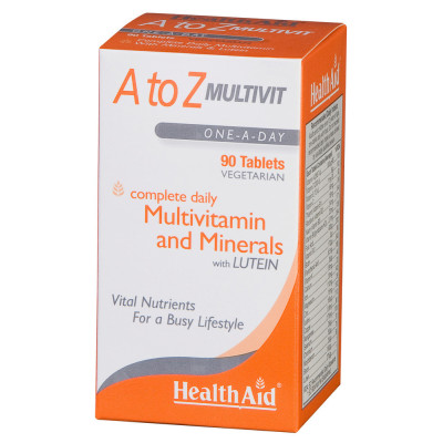 HEALTH AID A TO Z MULTIVIT 90TAB