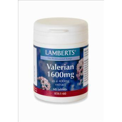 LAMBERTS VALERIAN 1600MG 60TAB