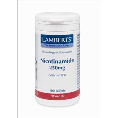 LAMBERTS NICOTINAMIDE 250MG 100TAB