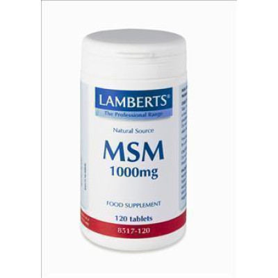 LAMBERTS MSM 1000MG 120TAB