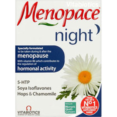 VITABIOTICS MENOPACE NIGHT 30 TABS
