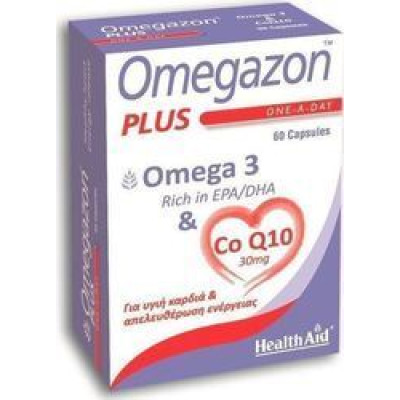 HEALTH AID OMEGAZON PLUS (Ω3 + CoQ10) 60CAPS