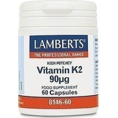 LAMBERTS VITAMIN K2 90MG 60 CAPSULES