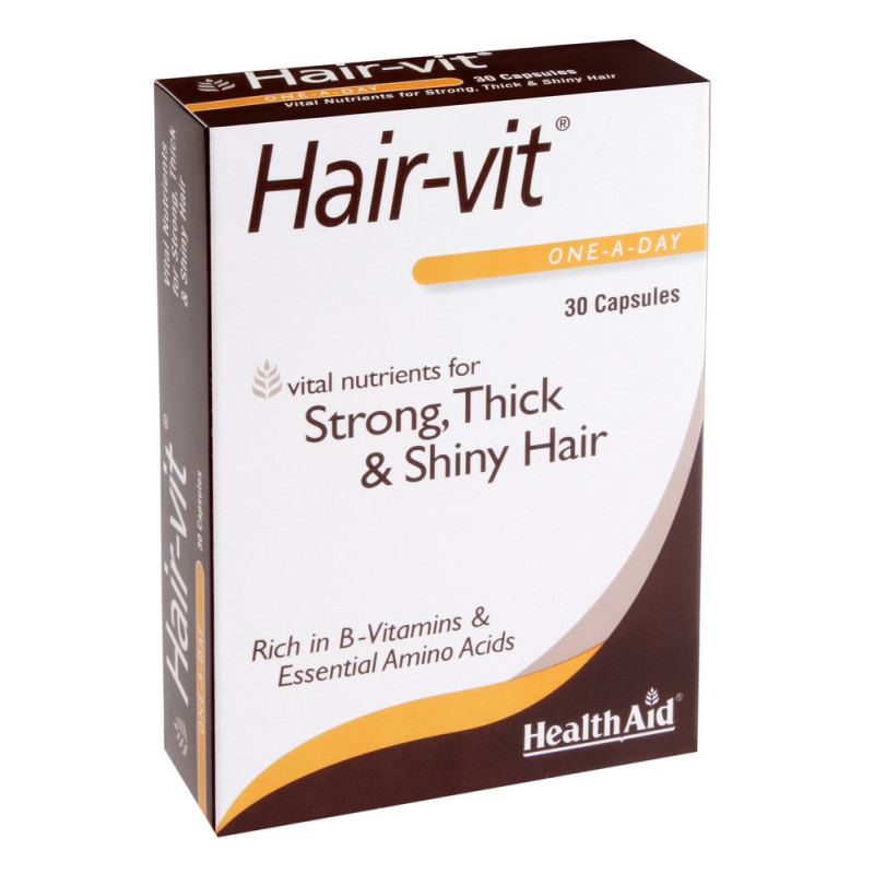 HEALTH AID HAIRVIT 30CAP BLISTER