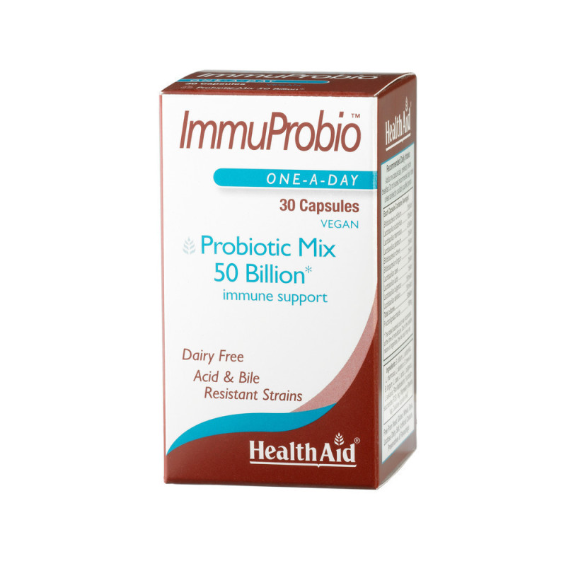 HEALTH AID IMMUPROBIO 50BILLION 30VCAPS