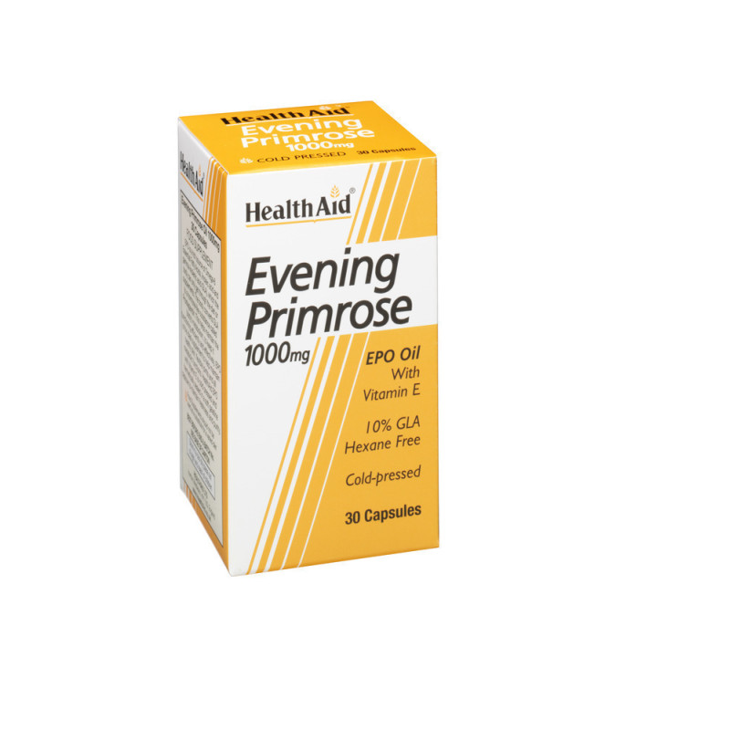 HEALTH AID EVENING OIL 1000MG+VIT.E 30C