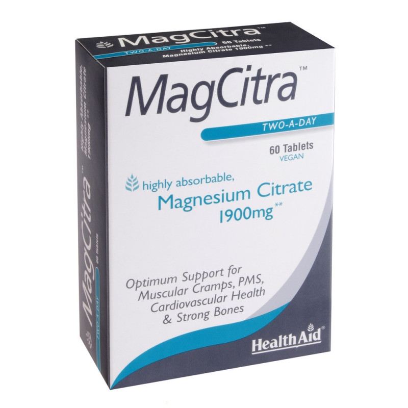 HEALTH AID MAG CITRA 60TAB