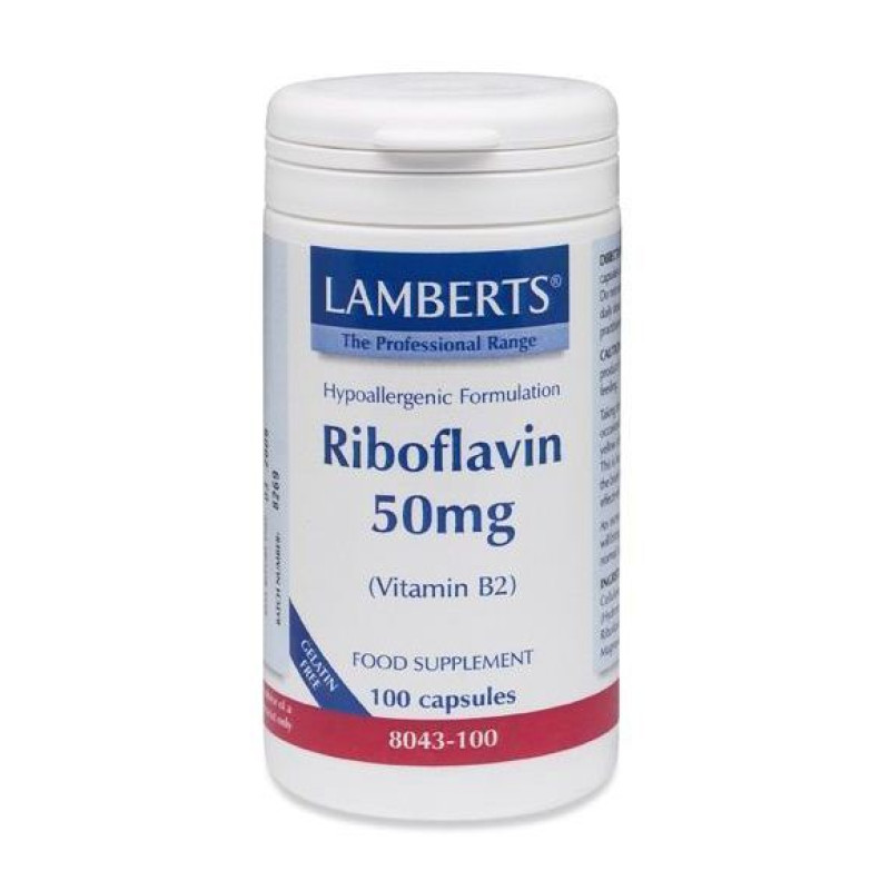 LAMBERTS B 2 50MG 100CAP