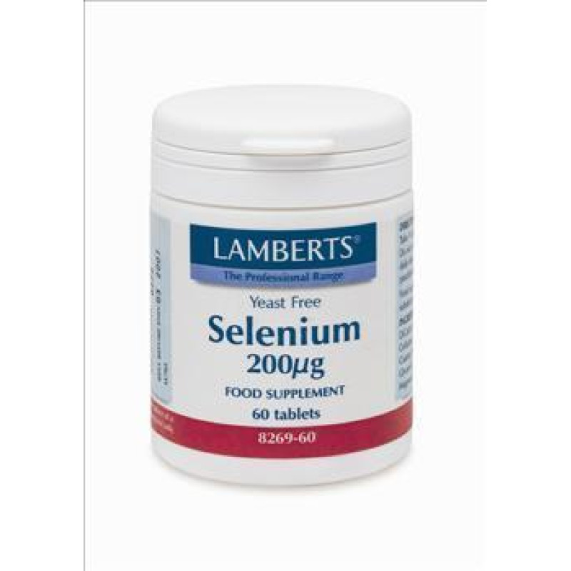 LAMBERTS SELENIUM 200MCG 60TAB
