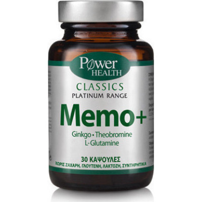 POWER HEALTH CLASSICS PLATINUM MEMO 30TABS