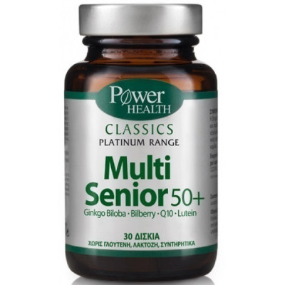 POWER HEALTH PLATINUM MULTI SENIOR 50+ 30TABS