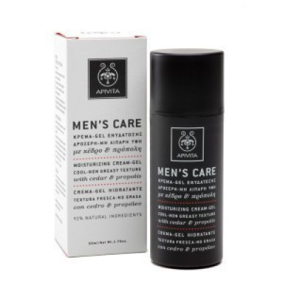 APIVITA MENS CARE GEL ΕΝΥΔΑΤΩΣΗΣ 50ML
