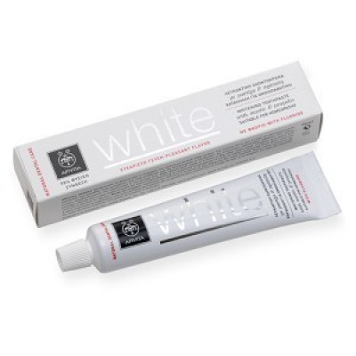 APIVITA TOOTHPASTE WHITE ΜΑΣΤΙΧΑ ΠΡΟΠΟΛΗ 75ML