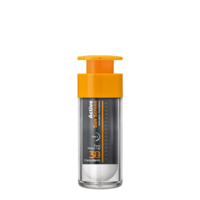 FREZYDERM ACTIVE SUN SCREEN FACE CREAM MAKE UP SPF30 30ml