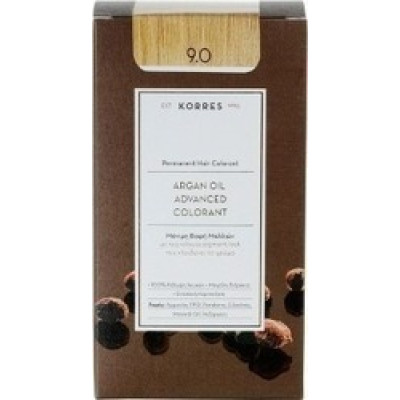 KORRES ARGAN OIL 9.0 ΜΟΝΙΜΗ ΒΑΦΗ ΞΑΝΘΟ ΠΟΛΥ ΑΝΟΙΧΤΟ 75ML