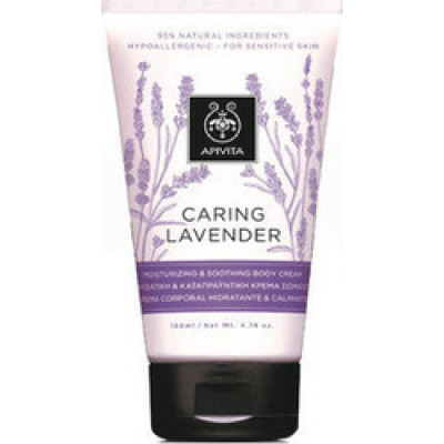 APIVITA CARING LAVENDER ΕΝΥΔΑΤΙΚΗ & ΚΑΤΑΠΡΑΥΝΤΙΚΗ ΚΡΕΜΑ ΣΩΜΑΤΟΣ 150ML