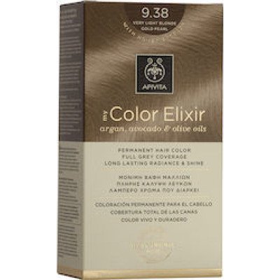 APIVITA MY COLOR ELIXIR Βαφή Μαλλιών 9.38 Ξανθό Πολύ Ανοιχτό Μελί Περλέ