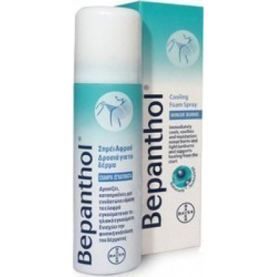 BEPANTHOL SPRAY ΑΦΡΟΥ ΓΙΑ ΕΛΑΦΡΑ ΕΓΚΑΥΜΑΤΑ 75ML