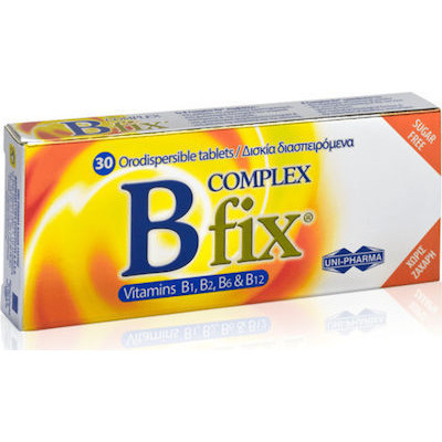 UNI-PHARMA B COMPLEX FIX 30 ΔΙΑΣΠΕΙΡΟΜΕΝΑ ΔΙΣΚΙΑ