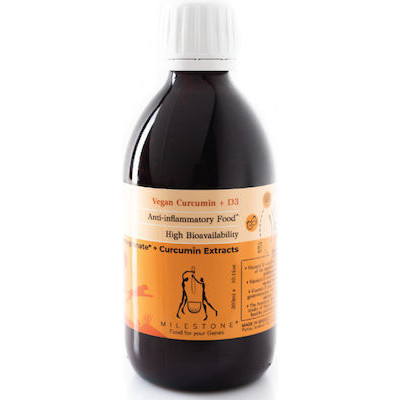 Milestone Nutrition Vegan Curcumin + D3 300ml