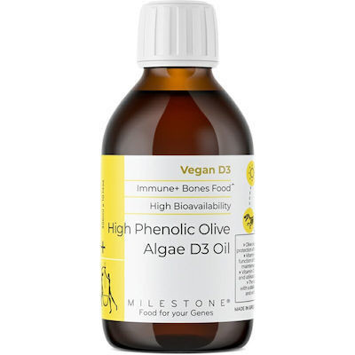 Milestone Nutrition High Phenolic Olive Algae D3 Oil 300ml